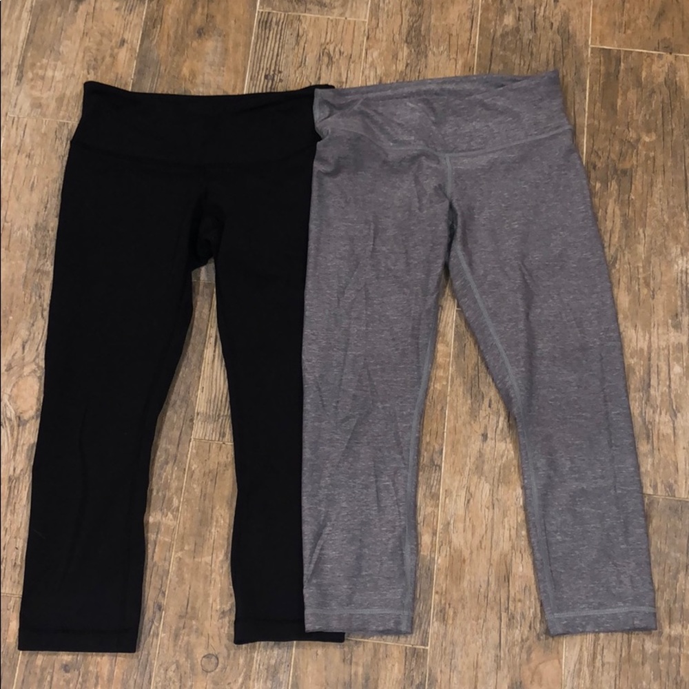 Lululemon WunderUnder Cropped Legging Bundle